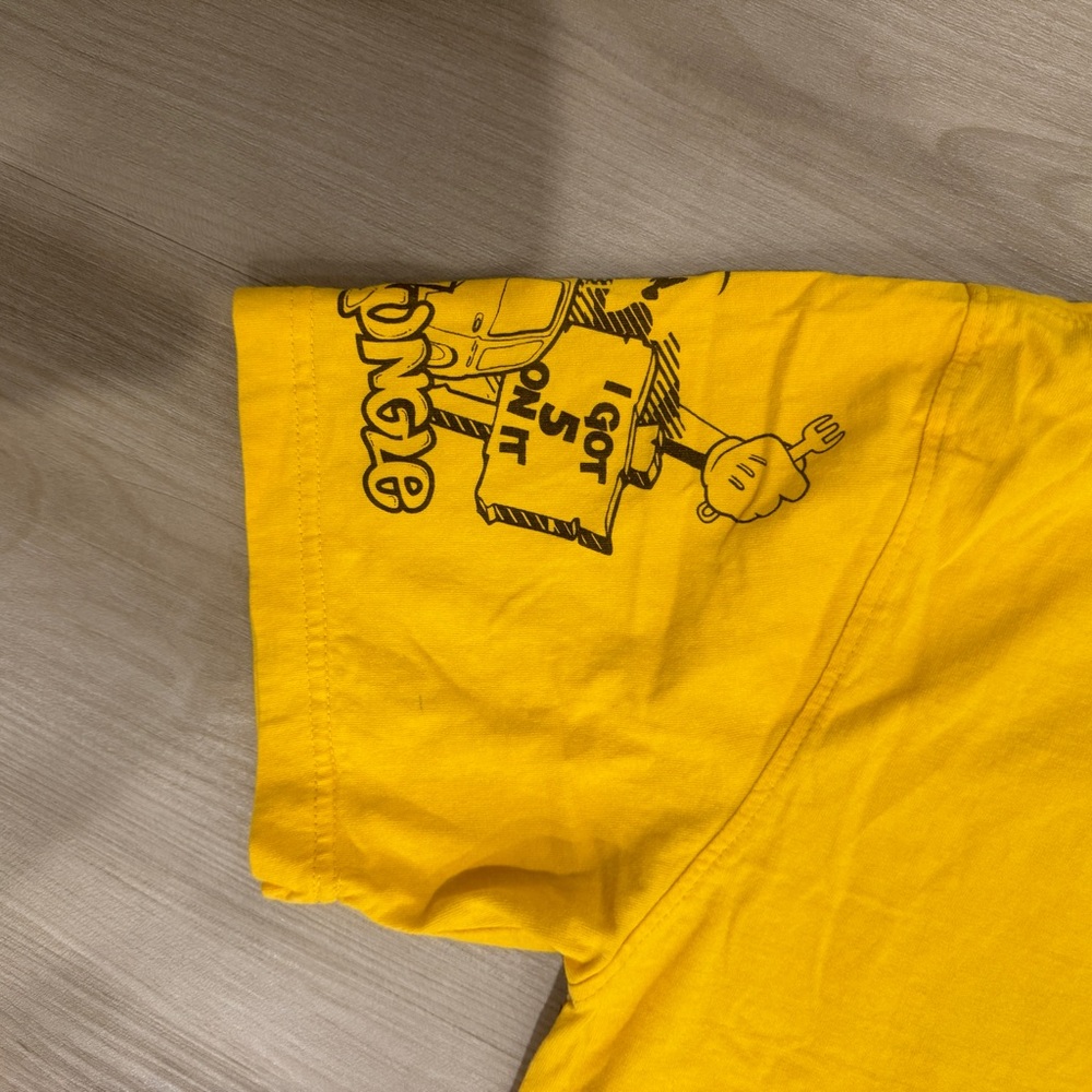 5ive Jungle &Co Kings County Yellow Men’s Medium Tshirt - Picture 10 of 10